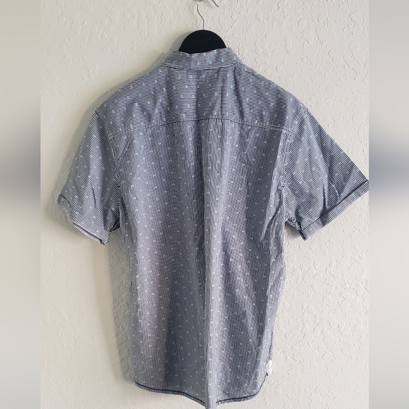 ProjekRaw Short Sleeve Button Up NWT - Picture 4 of 6